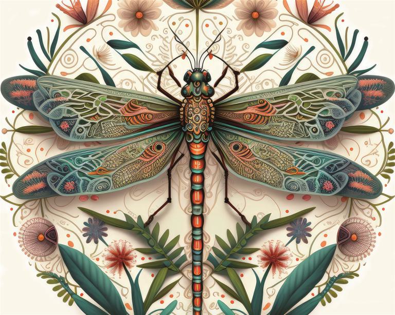 VANDALA Dragonfly B250 x H200 cm